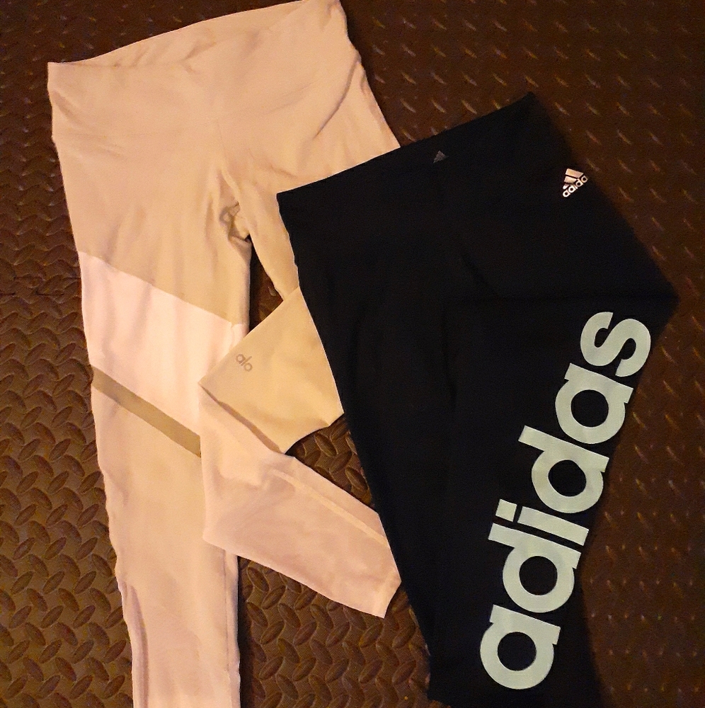 Alo and Adidas  Yoga Pants Bundle